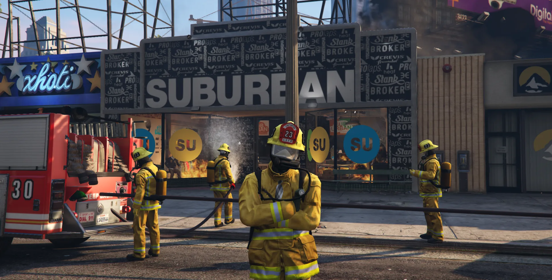 LSFD und realistische Brände